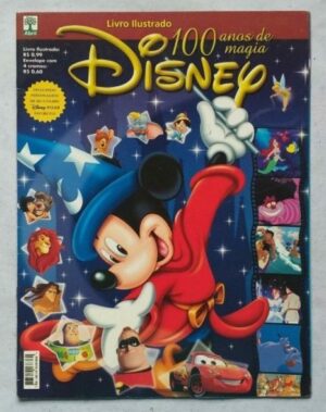 Álbum de Figurinhas - 100 Anos de Magia Disney (Incompleto com 73 fig coladas) 2006