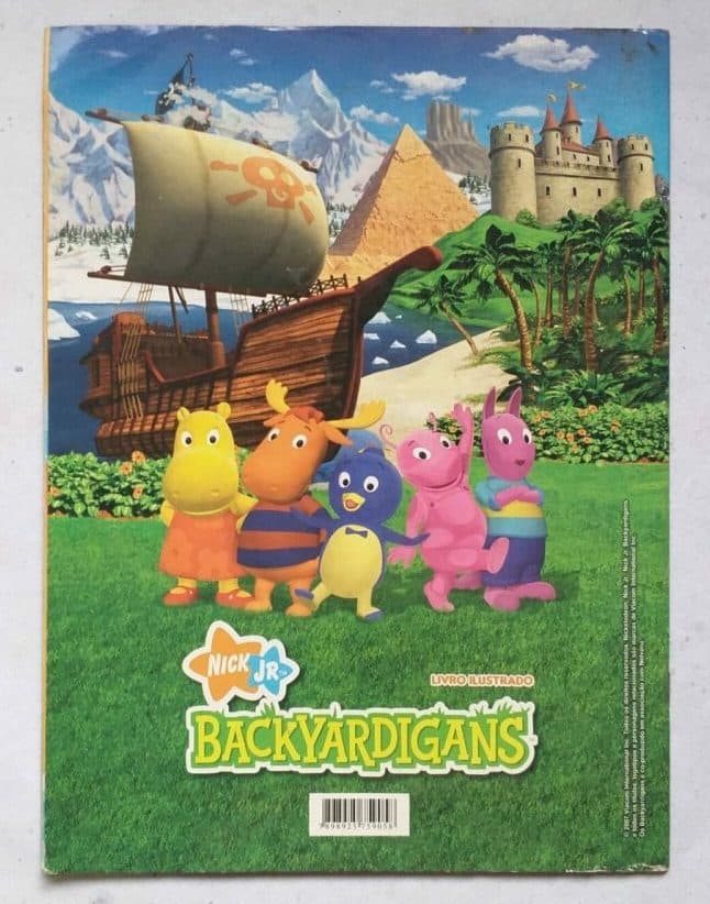 | Casa do Colecionador Álbum de Figurinhas - Backyardigans (Incompleto com 146 fig coladas + 10 fig para colar) 2007 - Faltam apenas 8 figurinhas
