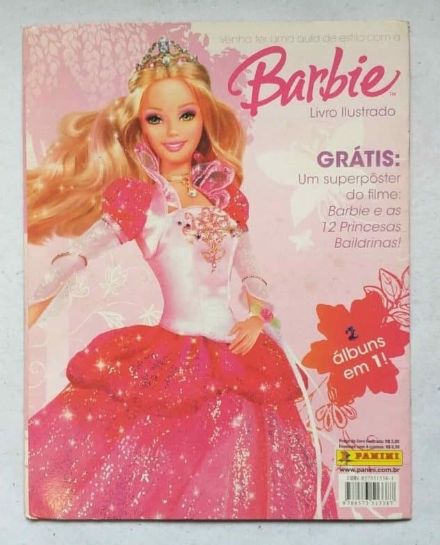 | Casa do Colecionador Álbum de Figurinhas - Barbie (Incompleto com 43 fig coladas) 2006