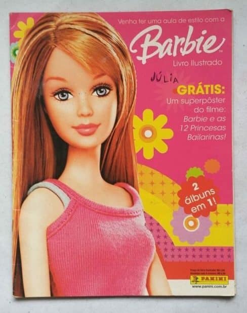 | Casa do Colecionador Álbum de Figurinhas - Barbie (Incompleto com 43 fig coladas) 2006