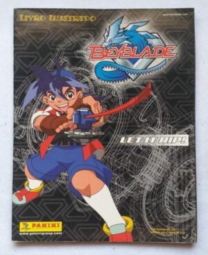 Álbum de Figurinhas - Beyblade (Incompleto com 83 fig coladas) 2003