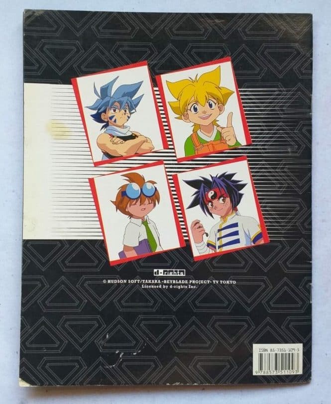 | Casa do Colecionador Álbum de Figurinhas - Beyblade (Incompleto com 83 fig coladas) 2003