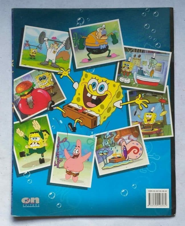| Casa do Colecionador Álbum de Figurinhas - Bob Esponja (Apenas 1 fig colada) 2006