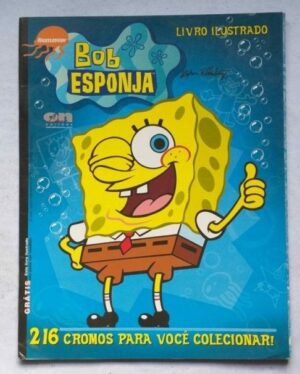 Álbum de Figurinhas - Bob Esponja (Apenas 1 fig colada) 2006