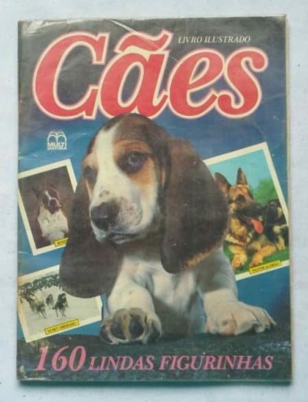 | Casa do Colecionador Álbum de Figurinhas - Cães (Completo) 1987