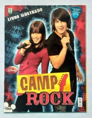 Álbum de Figurinhas - Camp Rock (Incompleto com 3 fig coladas) 2008