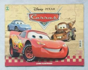 Álbum de Figurinhas - Carros - Disney - Pixar (Incompleto com 26 fig coladas) 2006