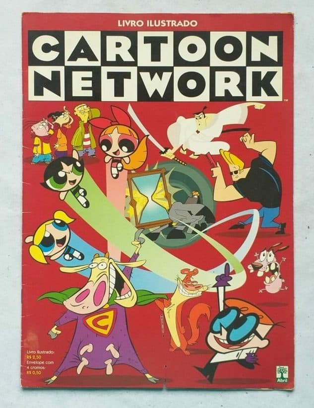 | Casa do Colecionador Álbum de Figurinhas - Cartoon Network (Incompleto com 116 fig coladas - SUCATA) 2002