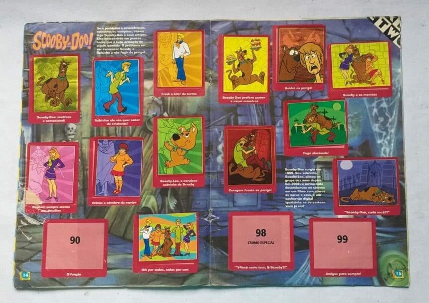 | Casa do Colecionador Álbum de Figurinhas - Cartoon Network (Incompleto com 139 fig coladas - SUCATA) 2002