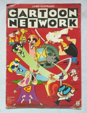 Álbum de Figurinhas - Cartoon Network (Incompleto com 139 fig coladas - SUCATA) 2002