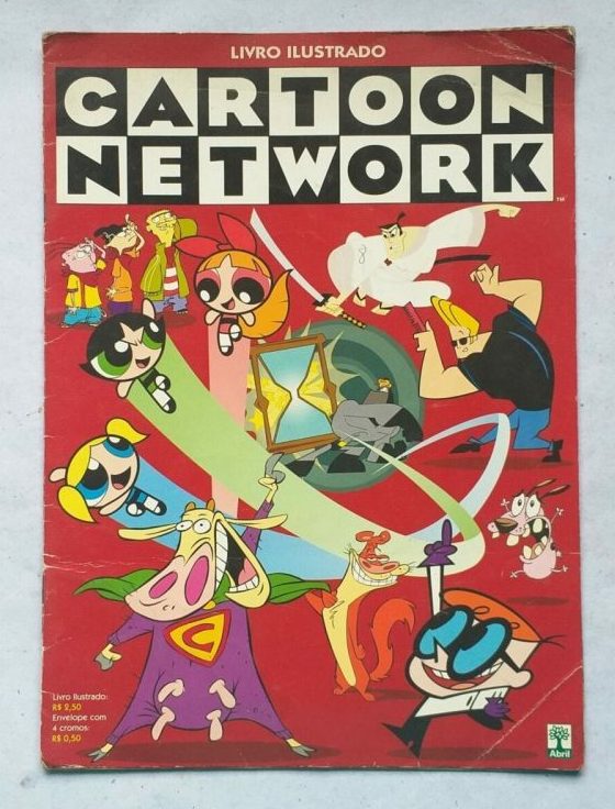 | Casa do Colecionador Álbum de Figurinhas - Cartoon Network (Incompleto com 38 fig coladas - SUCATA) 2002