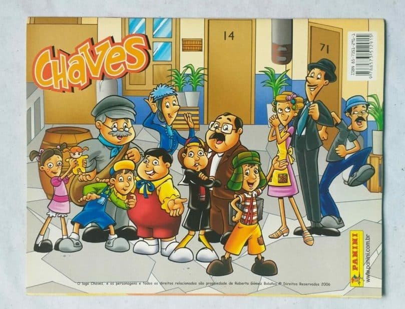 | Casa do Colecionador Álbum de Figurinhas - Chaves (Incompleto com 22 fig coladas) 2006