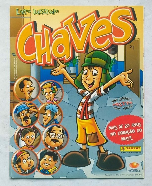 | Casa do Colecionador Álbum de Figurinhas - Chaves (Incompleto com 22 fig coladas) 2006
