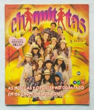 Álbum de Figurinhas - Chiquititas (Incompleto com 123 fig coladas - SUCATA) 1998