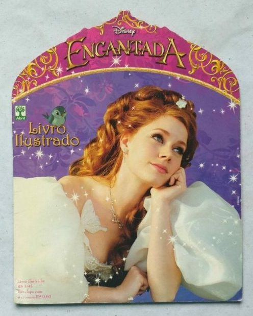 | Casa do Colecionador Álbum de Figurinhas - Encantada - Disney (Incompleto com 55 fig coladas) 2007