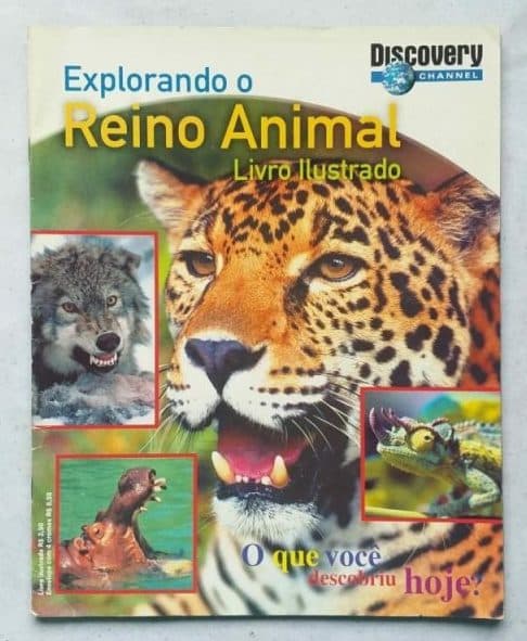 | Casa do Colecionador Álbum de Figurinhas - Explorando o Reino Animal - Discovery Channel (Completo) 2004