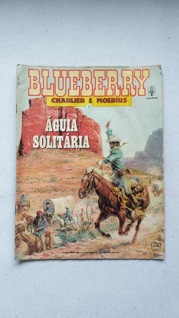 | Casa do Colecionador Blueberry Nº 02 - Águia Solitária (Editora Abril) Novembro 1990