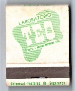 Caixa De Fosforos - Laboratorio Téo - Protese e Artigos Dentarios - Rio de Janeiro ( RJ ) - Anos 50