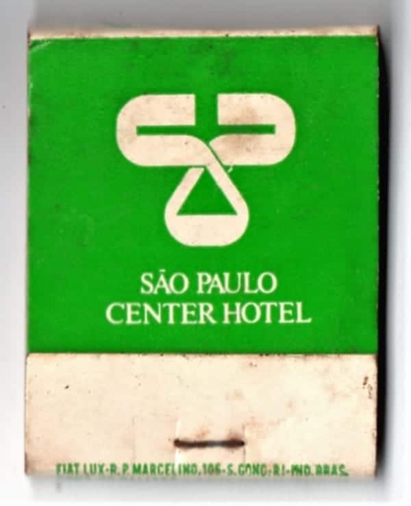 | Casa do Colecionador Caixa De Fosforos São Paulo Center Hotel - Anos 60