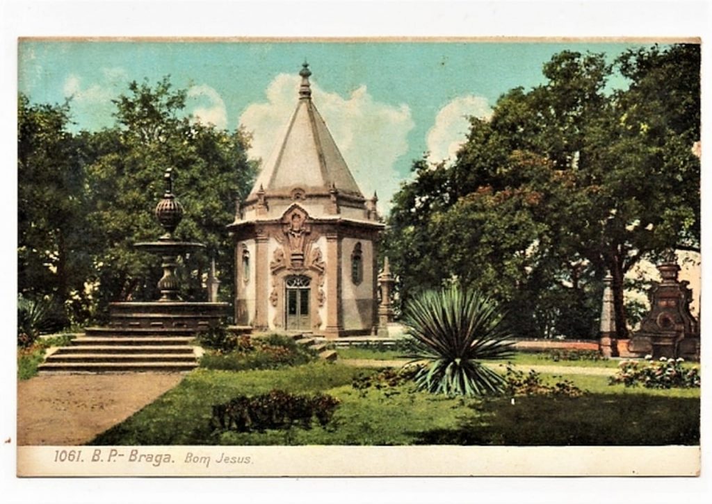 Cartao Postal Antigo - Portugal - Braga - Bom Jesus - Anos 1910