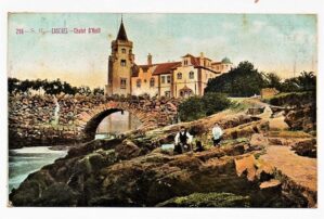 Cartao Postal Antigo - Portugal - Cascais - Chalet O Neil - Anos 1910