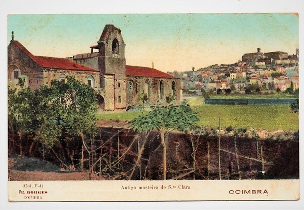 | Casa do Colecionador Cartao Postal Antigo - Portugal - Coimbra Antigo Mosteiro de Santa Clara - Anos 1910