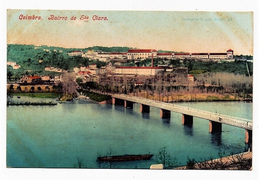 | Casa do Colecionador Cartao Postal Antigo - Portugal - Coimbra - Bairro de Santa Clara - Anos 1900