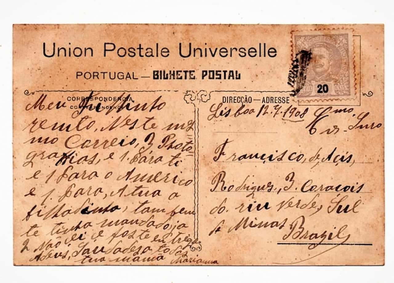 | Casa do Colecionador Cartao Postal Antigo - Portugal - Lisboa - Cascata d´Avenida - Anos 1900