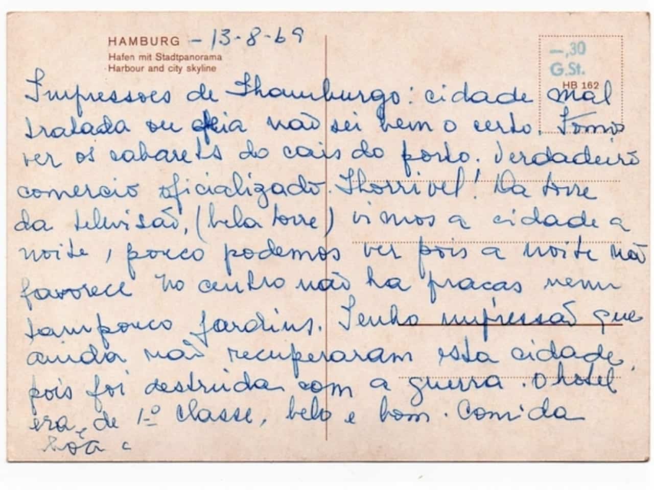 | Casa do Colecionador Cartão Postal Navio Gripsholm - Swedish American Line - Anos 60
