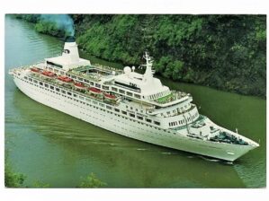 Cartão Postal Navio Island Princess - The Love Boat - Anos 70
