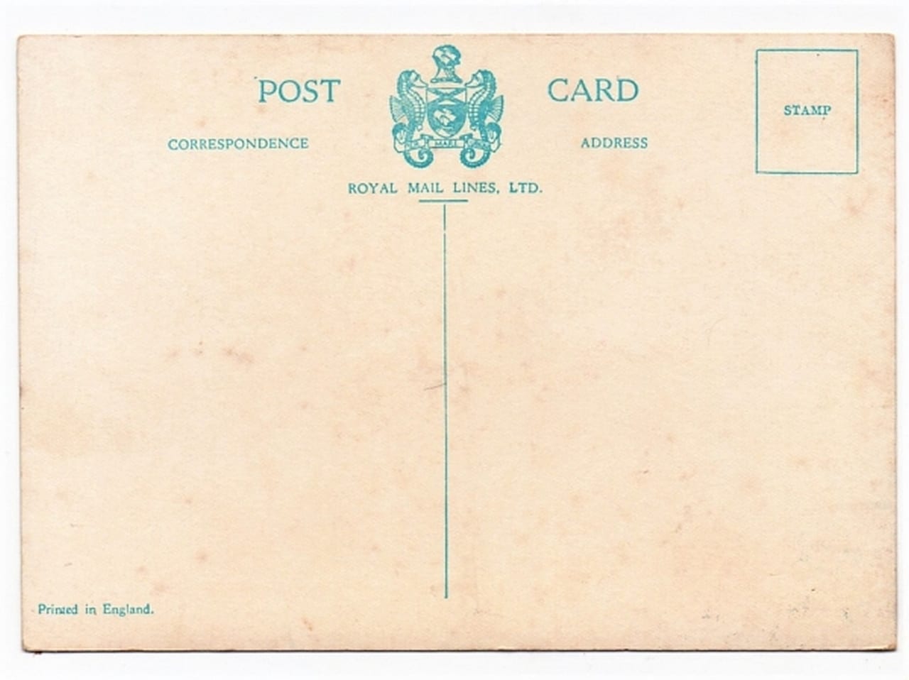 | Casa do Colecionador Cartão Postal Navio RMS Andes - Royal Mail Lines - Anos 50
