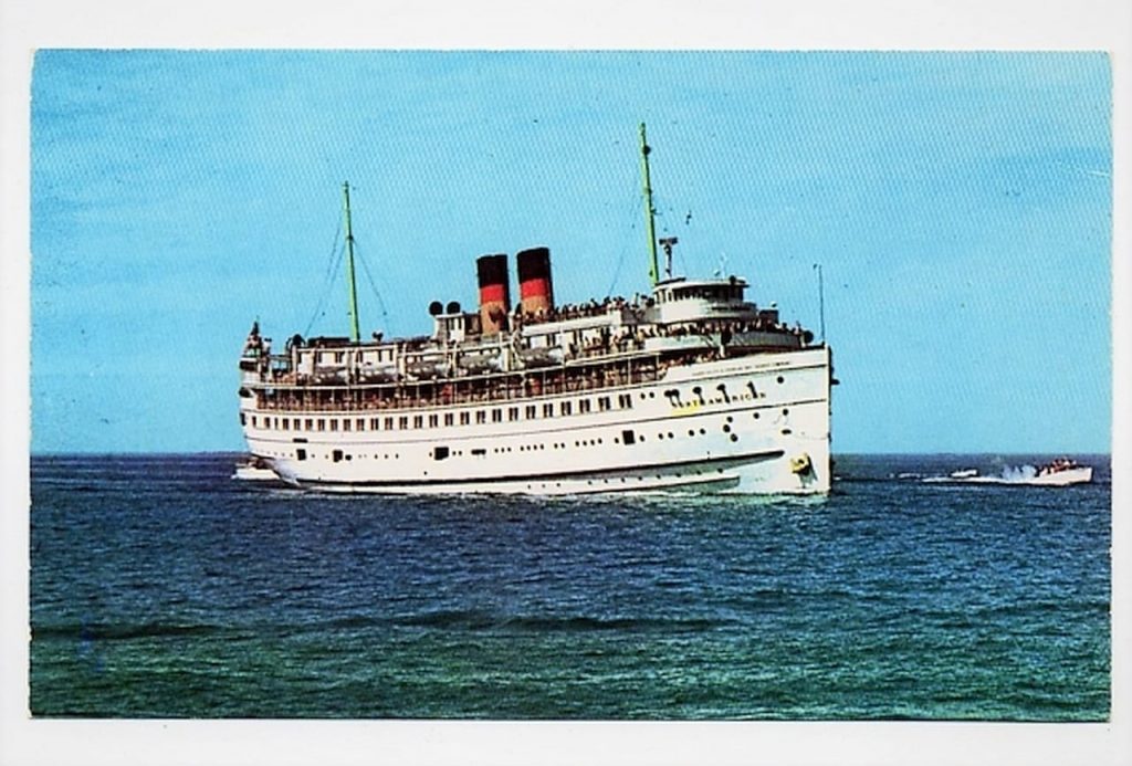 | Casa do Colecionador Cartão Postal Navio SS North American - The Georgian Bay Line - Anos 60 ( 2 )