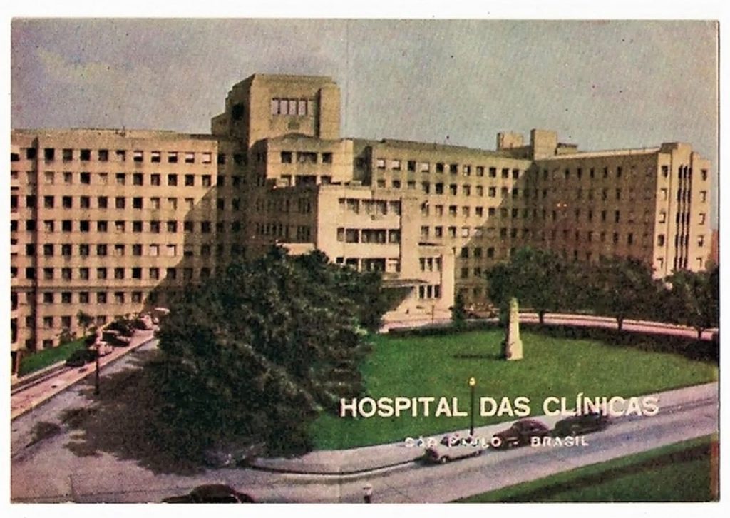 | Casa do Colecionador Cartao Postal Tipografico - Hospital das Clinicas - SP - Anos 50