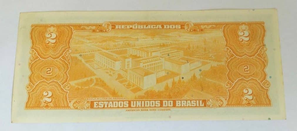 | Casa do Colecionador Cédula C014 - 2 Cruzeiros (Sob) - Autografada / Série 110ª - Ano 1944