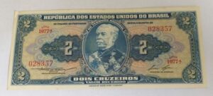 Cédula C016 - 2 Cruzeiros (Sob) - Ano 1958