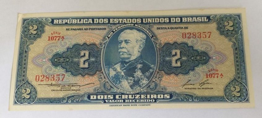 | Casa do Colecionador Cédula C016 - 2 Cruzeiros (Sob) - Ano 1958
