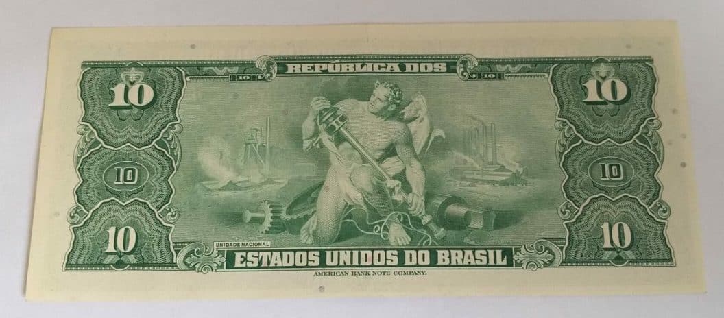 | Casa do Colecionador Cédula C020 - 10 Cruzeiros (Sob) - Ano 1963