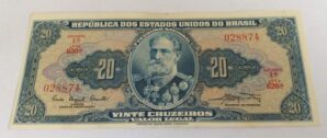 Cédula C022 - 20 Cruzeiros (FE) - Ano 1961