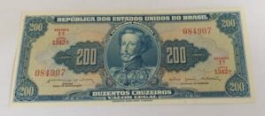 Cédula C042 - 200 Cruzeiros (Sob) - Ano 1964
