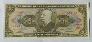 Cédula C074 - 5 Cruzeiros (FE) - Ano 1964