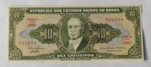 Cédula C114 - 1 Centavo de Cruzeiro Novo (FE) - Ano 1967