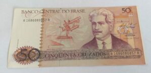 Cédula C183 - 50 Cruzados (Sob) - Série 1686ª - Ano 1987
