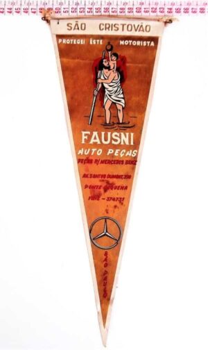 Flamula Auto Peças Fausini - São Paulo ( SP ) - Peças Para Mercedes Benz - Anos 60