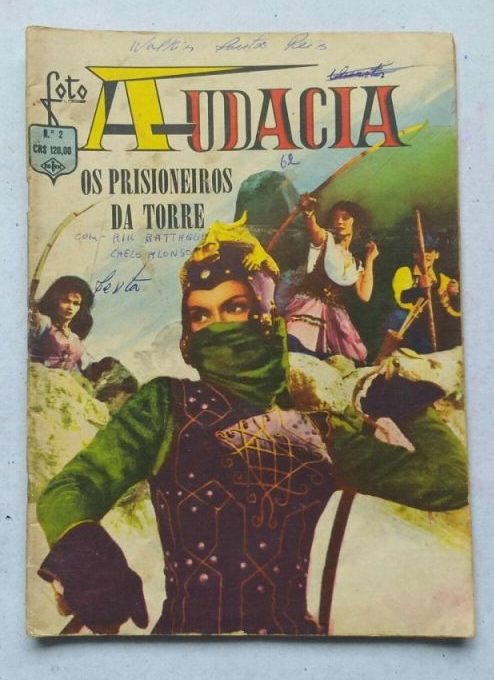 Foto Audácia Nº 02 - Os Prisioneiros da Torre (Editormex-Ediex) 1964