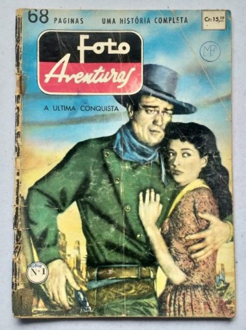 Foto Aventuras Nº 01 - A Última Conquista (Editormex-Ediex) Dezembro 1960