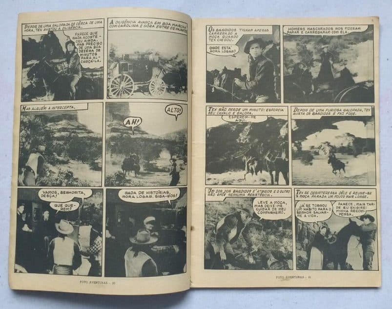 | Casa do Colecionador Foto Aventuras Nº 02 - Diabos Vermelhos (Editormex-Ediex) Janeiro 1961
