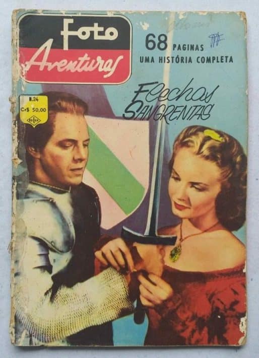 Foto Aventuras Nº 24 - Flechas Sangrentas (Editormex-Ediex) Dezembro 1962