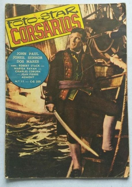 Foto-Star Corsários Nº 11 - John Paul Jones, Senhor dos Mares (Editormex-Ediex)