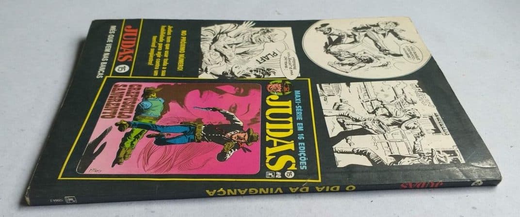| Casa do Colecionador Judas Nº 14 Maxi-Série em 16 edições - O Dia da Vingança (Editora Record) Janeiro 1991