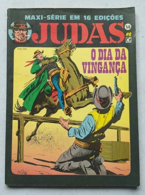 | Casa do Colecionador Judas Nº 14 Maxi-Série em 16 edições - O Dia da Vingança (Editora Record) Janeiro 1991
